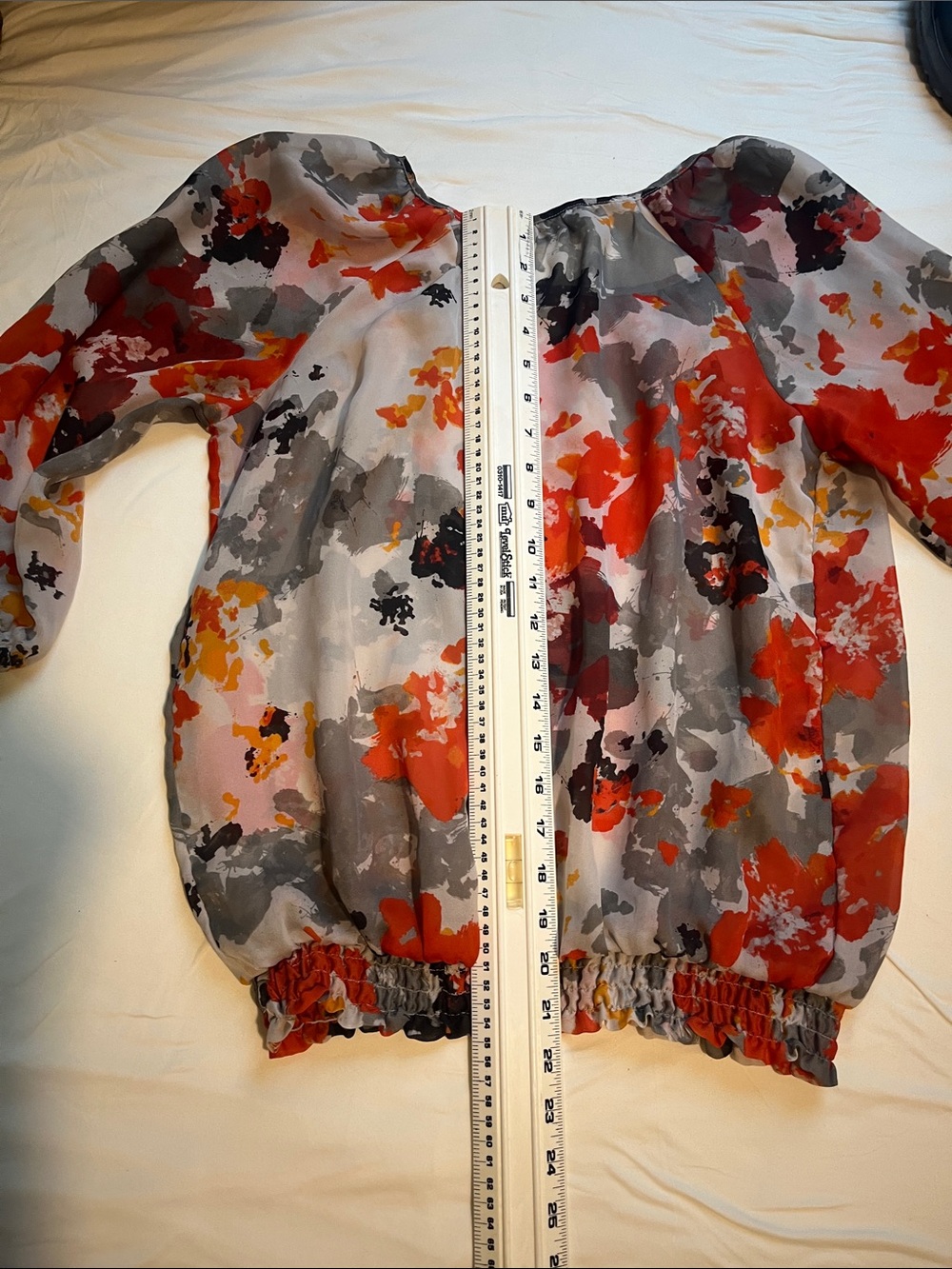 The Limited Sheer Colorful Blouse - Picture 4 of 7